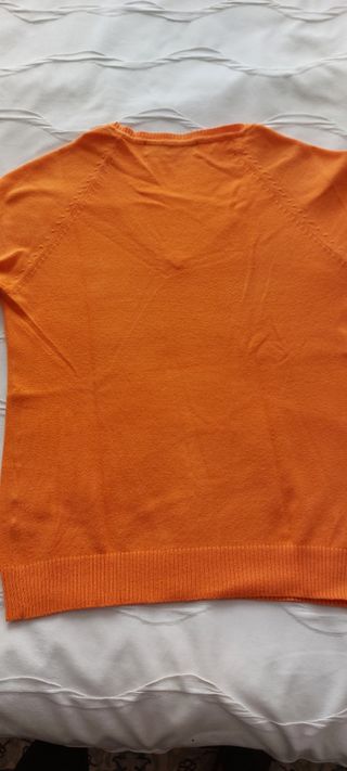 Jersey naranja de Zara