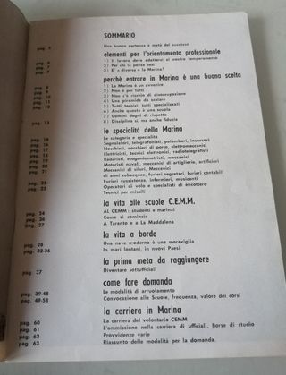 Un Avvenire sul Mare ammissione scuole CEMM 1969