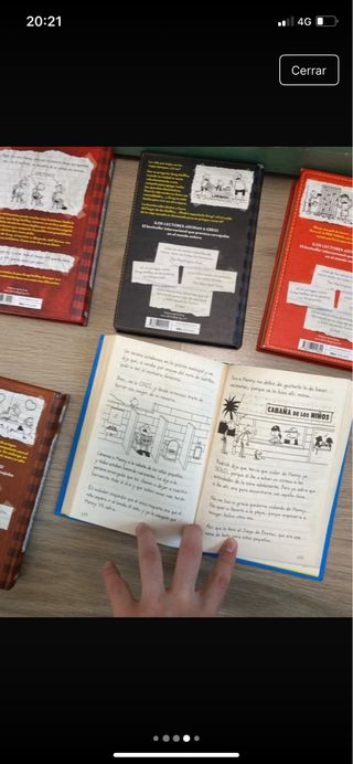 Libros Saga Diario de Greg