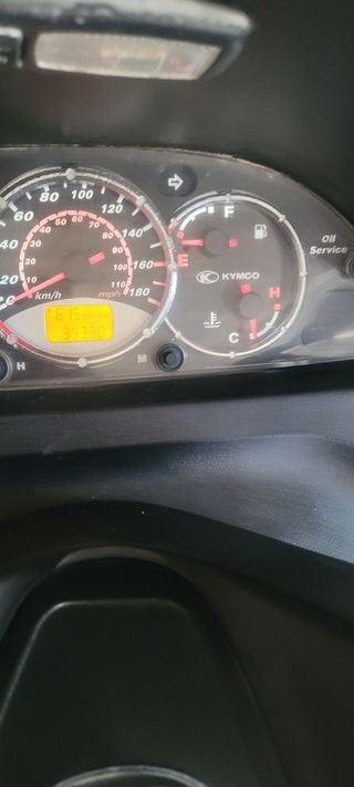 Kymco 500   revision  recién pasada