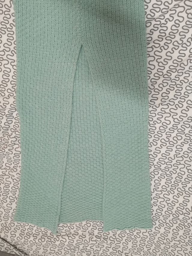 Manta cola sirena verde mint
