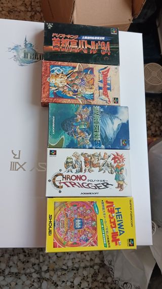 Más juegos super famicom 