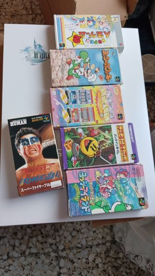Más juegos super famicom 