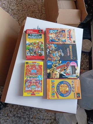 Más juegos super famicom 