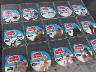 STAR WARS  COLECCIÓN LOTE JAMONINOS CAMPOFRIO 