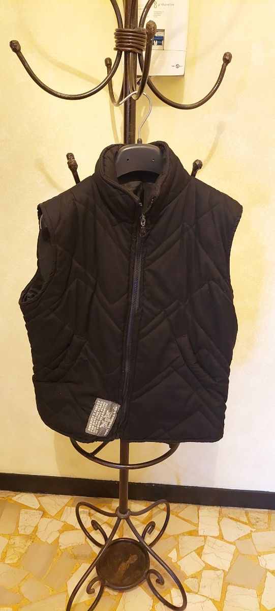Gilet imbottito nero taglia M