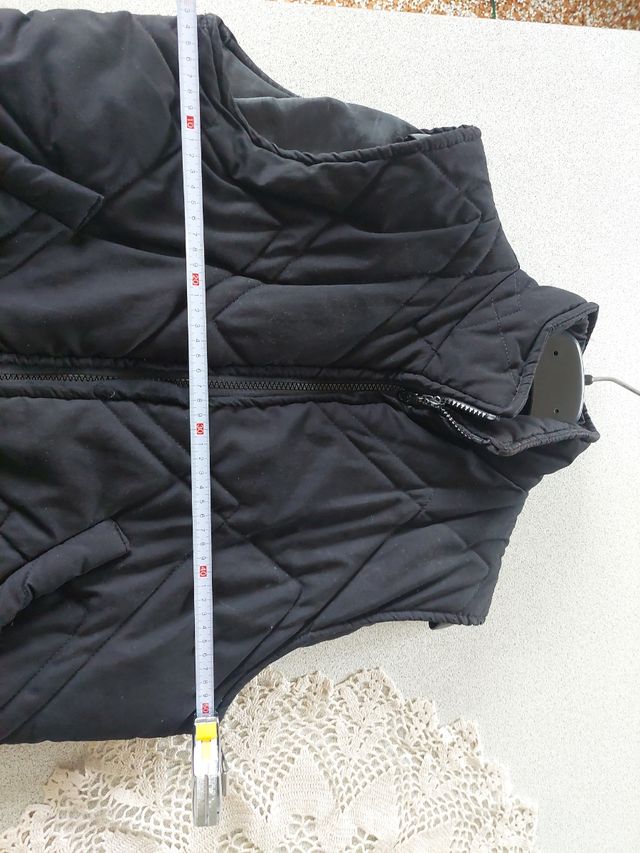 Gilet imbottito nero taglia M