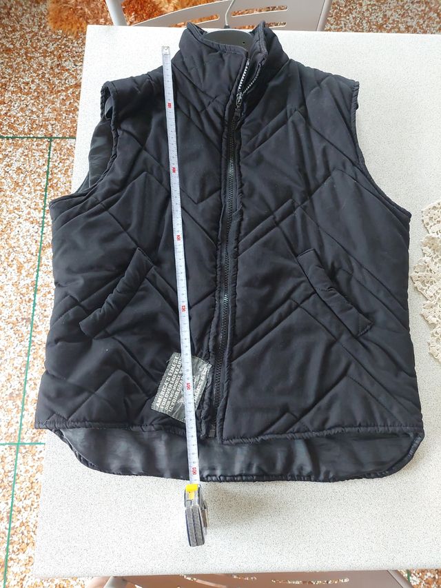 Gilet imbottito nero taglia M