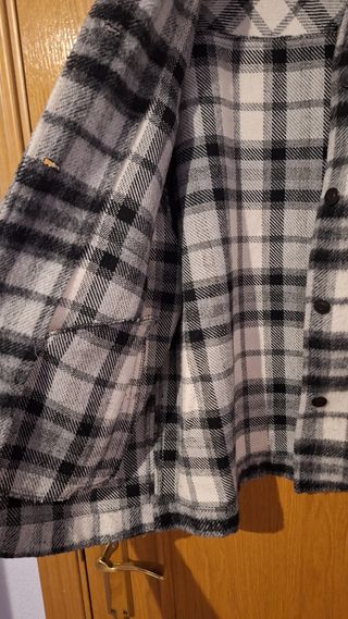 Sobrecamisa cuadros Zara