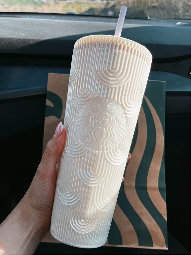 Starbucks Pearl White Cup
