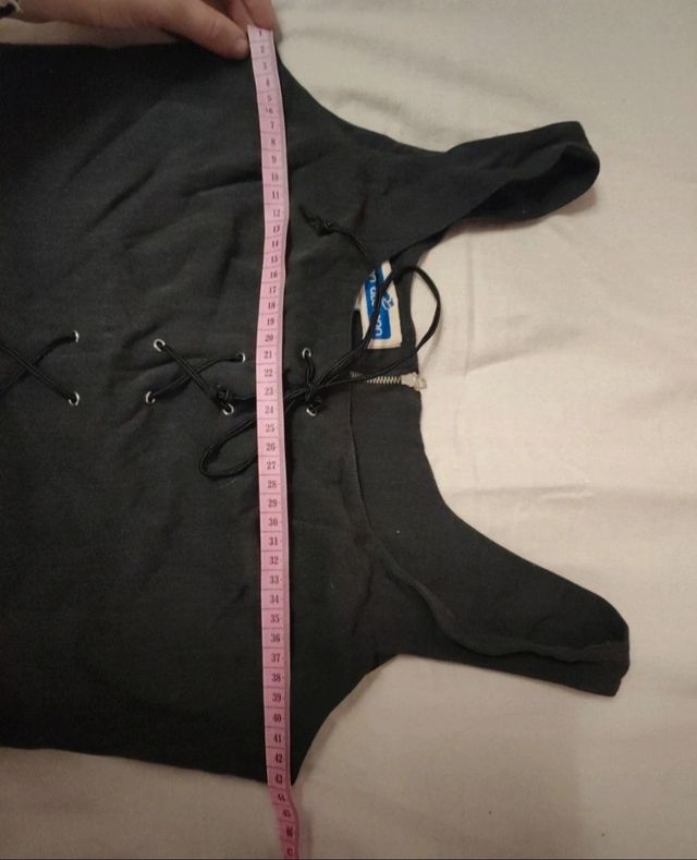 Camiseta chaleco negro