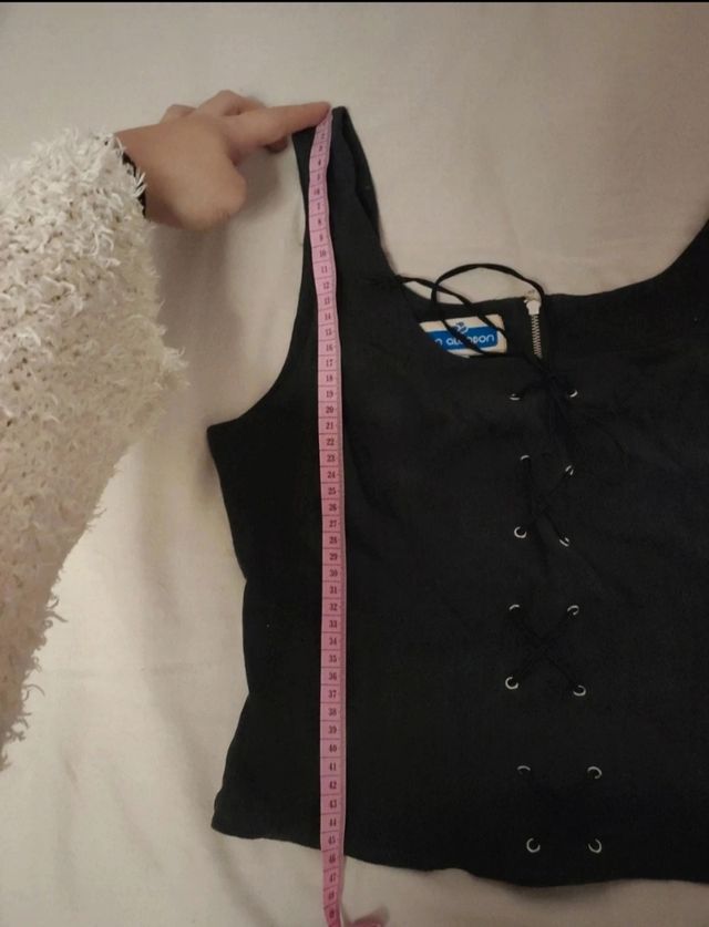 Camiseta chaleco negro