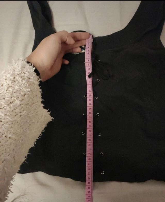 Camiseta chaleco negro