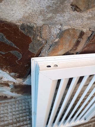 Rejilla de aluminio blanco