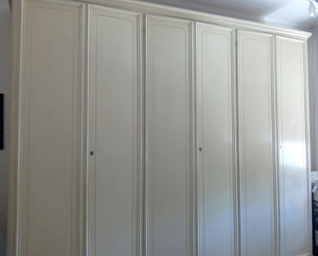 Armadio guardaroba legno a 6 ante 