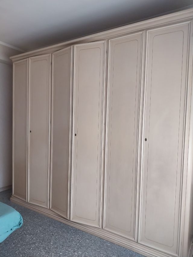 Armadio guardaroba legno a 6 ante 