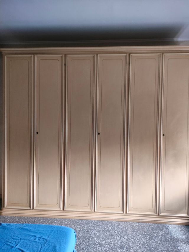 Armadio guardaroba legno a 6 ante 