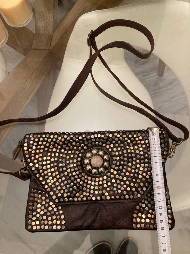 Cartera de piel de cabra