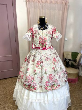 Traje fallera Niña talla grande
