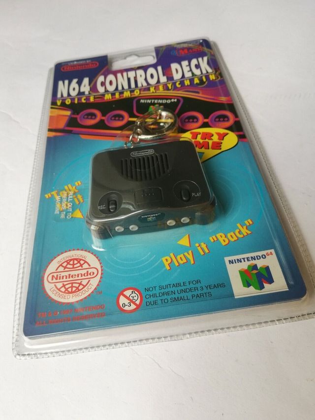 Portachiavi memo vocale Console Nintendo 64 N64