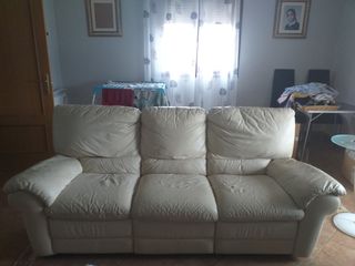 Sofa piel de 3 plazas