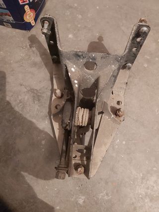 Soporte rueda de repuesto MAN TGS