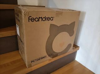 Torre rascador para gatos 112cm blanco