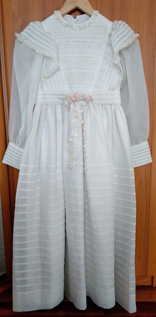 Vestido comunión niña