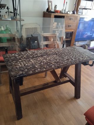 Mesa de trillo 
