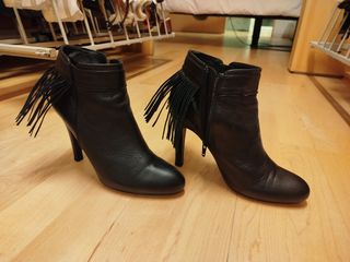 botines piel