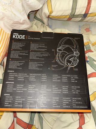 Cascos Gaming Krom Kode