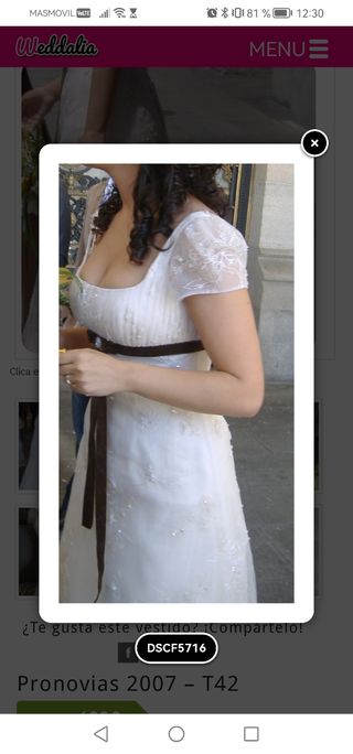 Vestido novia