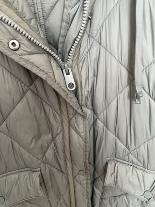 Parka verde Zara