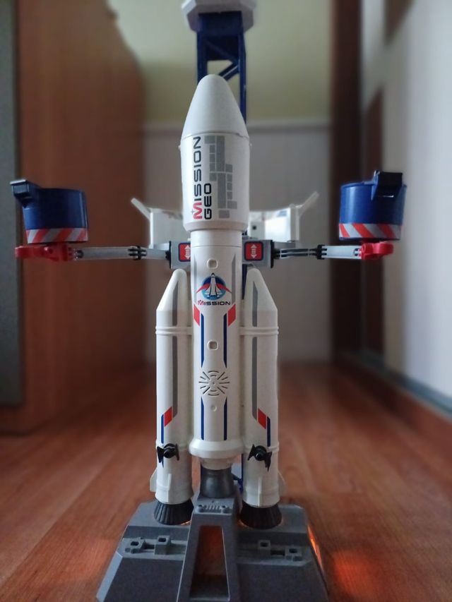 cohete playmobil
