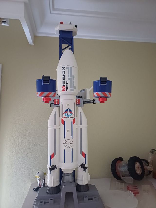 cohete playmobil