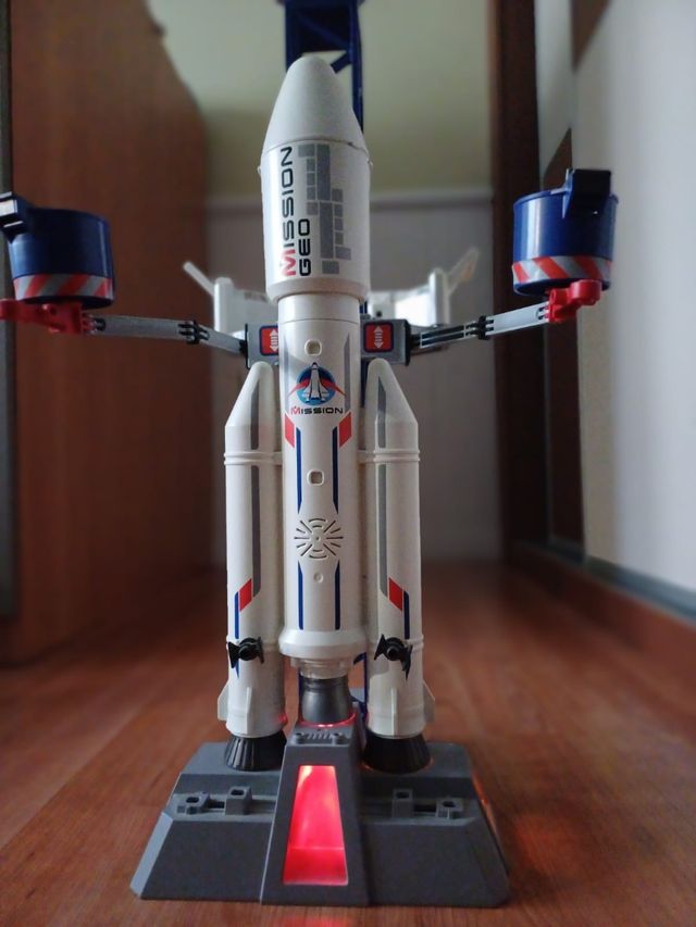 cohete playmobil