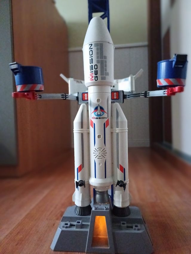 cohete playmobil