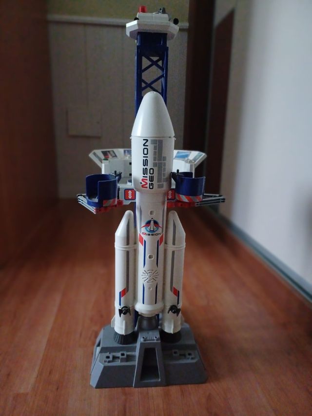 cohete playmobil