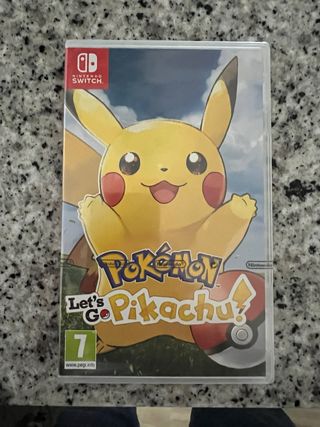 PRECINTADO Pokemon let’s go Pikachu