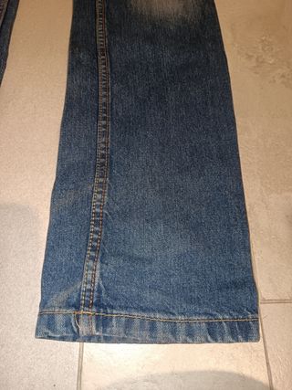 Jeans vintage cotone dritti uomo