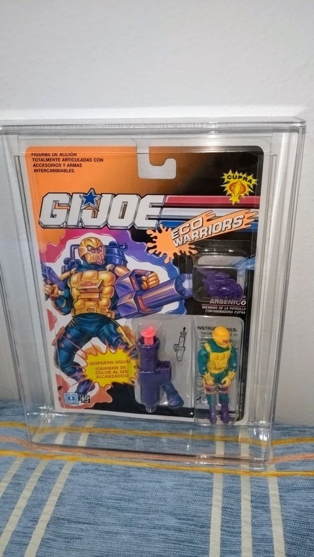 Blister español sellado Gijoe Arsénico + acrílica
