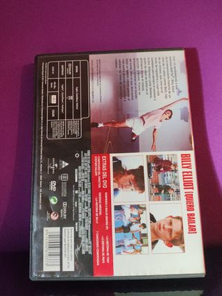 Billy Elliot, dvd horizontal