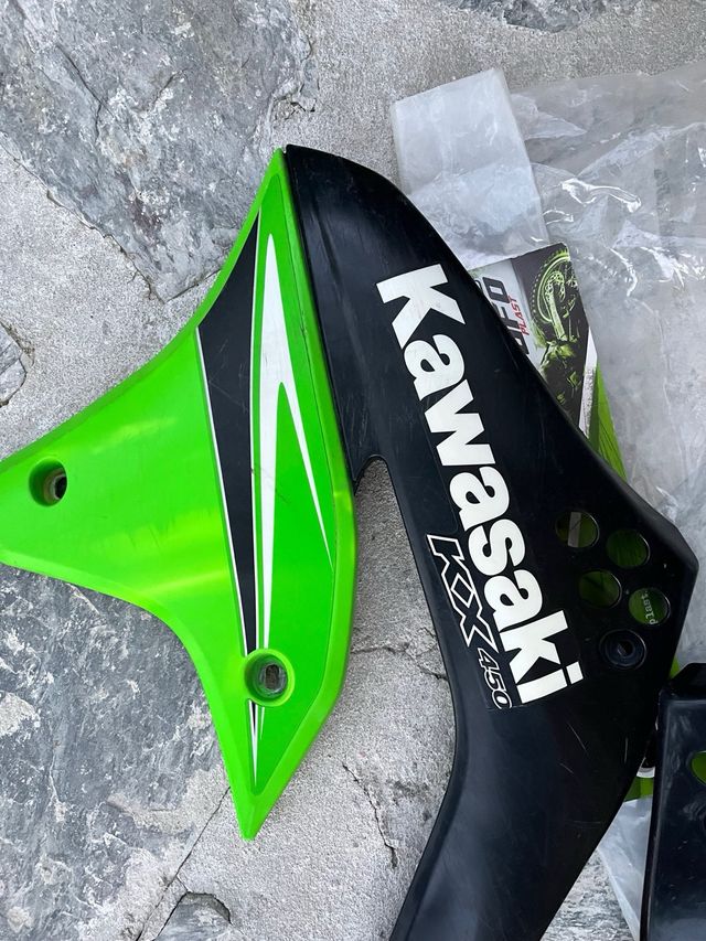 Plasticos originales kawasaki kxf