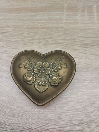 Antica scatola in ottone francese