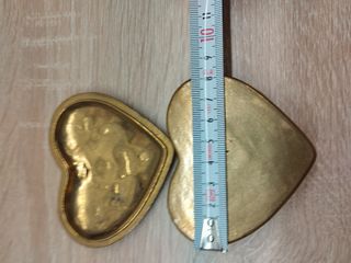 Antica scatola in ottone francese