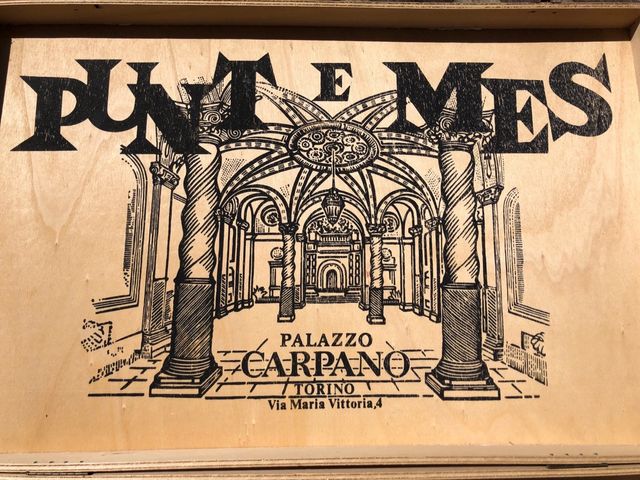 Scatola in legno Punt e Mes