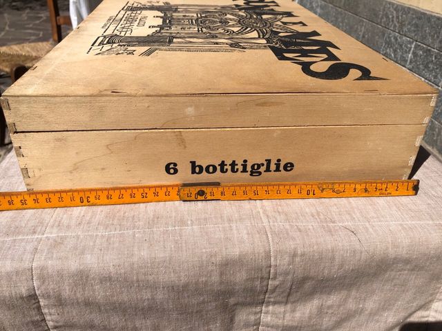 Scatola in legno Punt e Mes