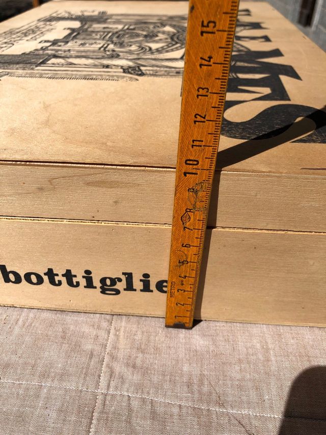 Scatola in legno Punt e Mes