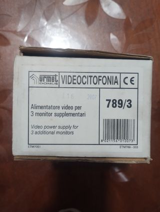 Urmet 789/3 alimentatore