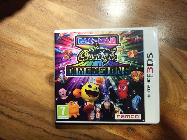 Pacman Galaga Dimensions 3DS